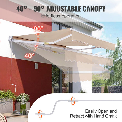 UV80+ protection highlighted on the VEVOR canopy.