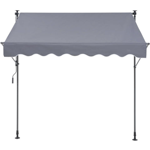 VEVOR awning offers UV80+ sun protection for outdoor space
