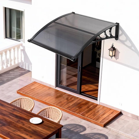 VEVOR noise-reduction design helps quiet exteriors around entrances.