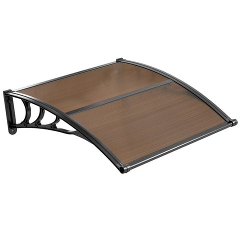 VEVOR drain-ready canopy directs water away from doorway in rain