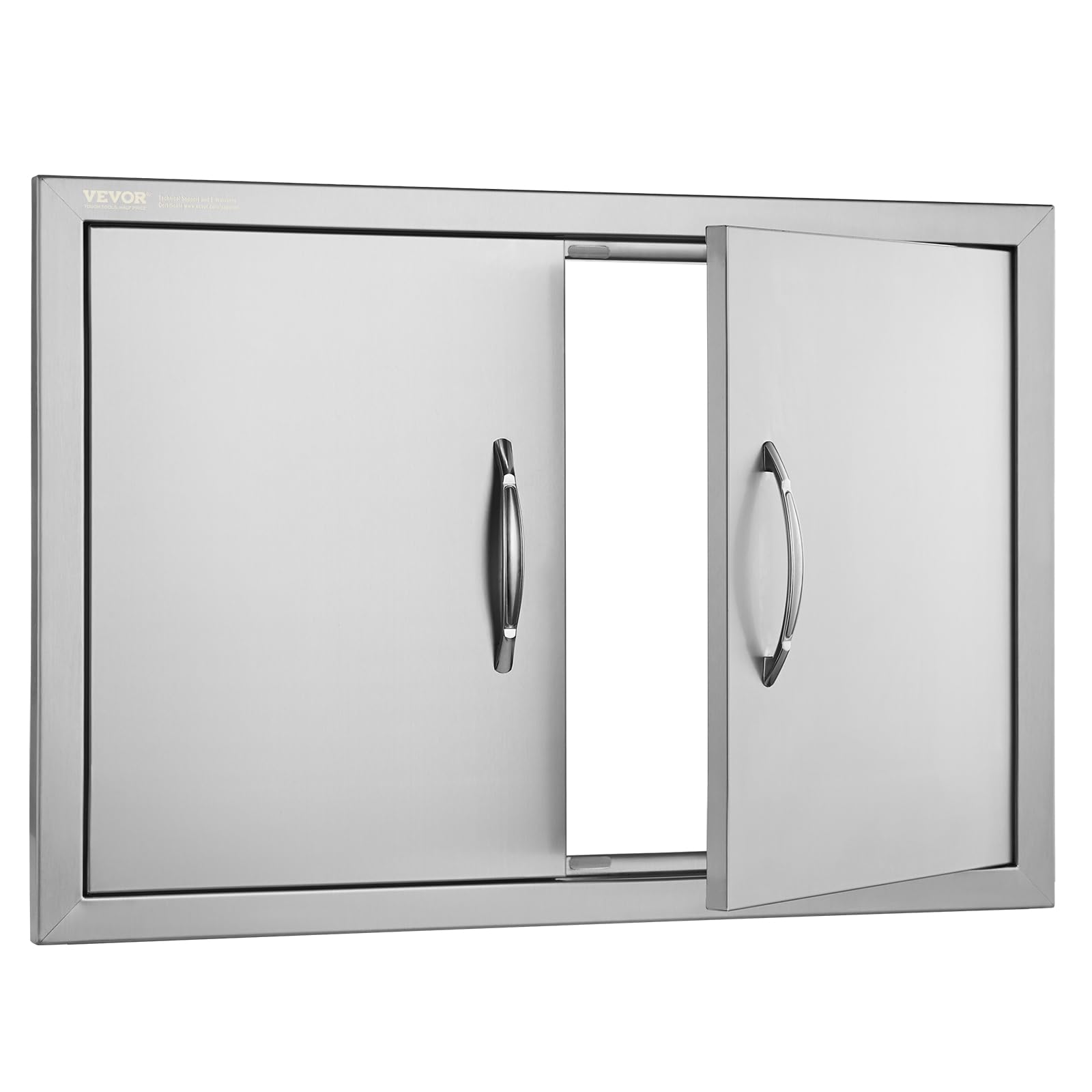 VEVOR BBQ Access Door dimensions guide to help accurate opening