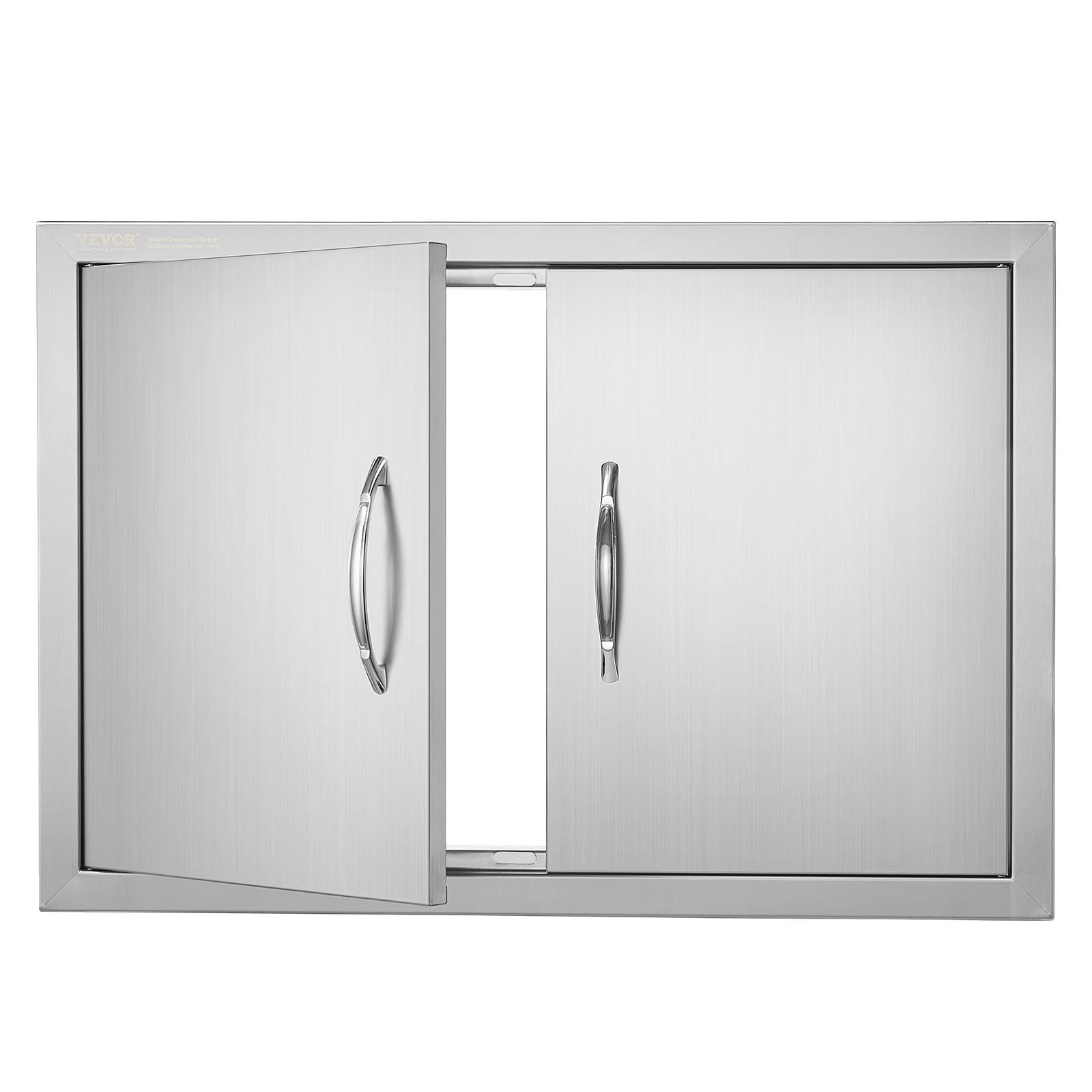 VEVOR BBQ Access Door front view with flush mount for outdoor kitchens