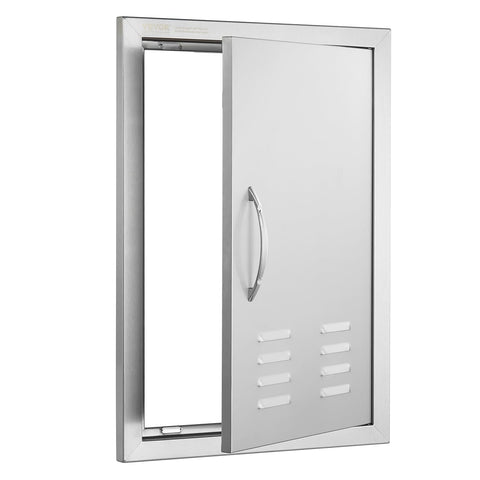 VEVOR BBQ access door installation template aids precise mounting.