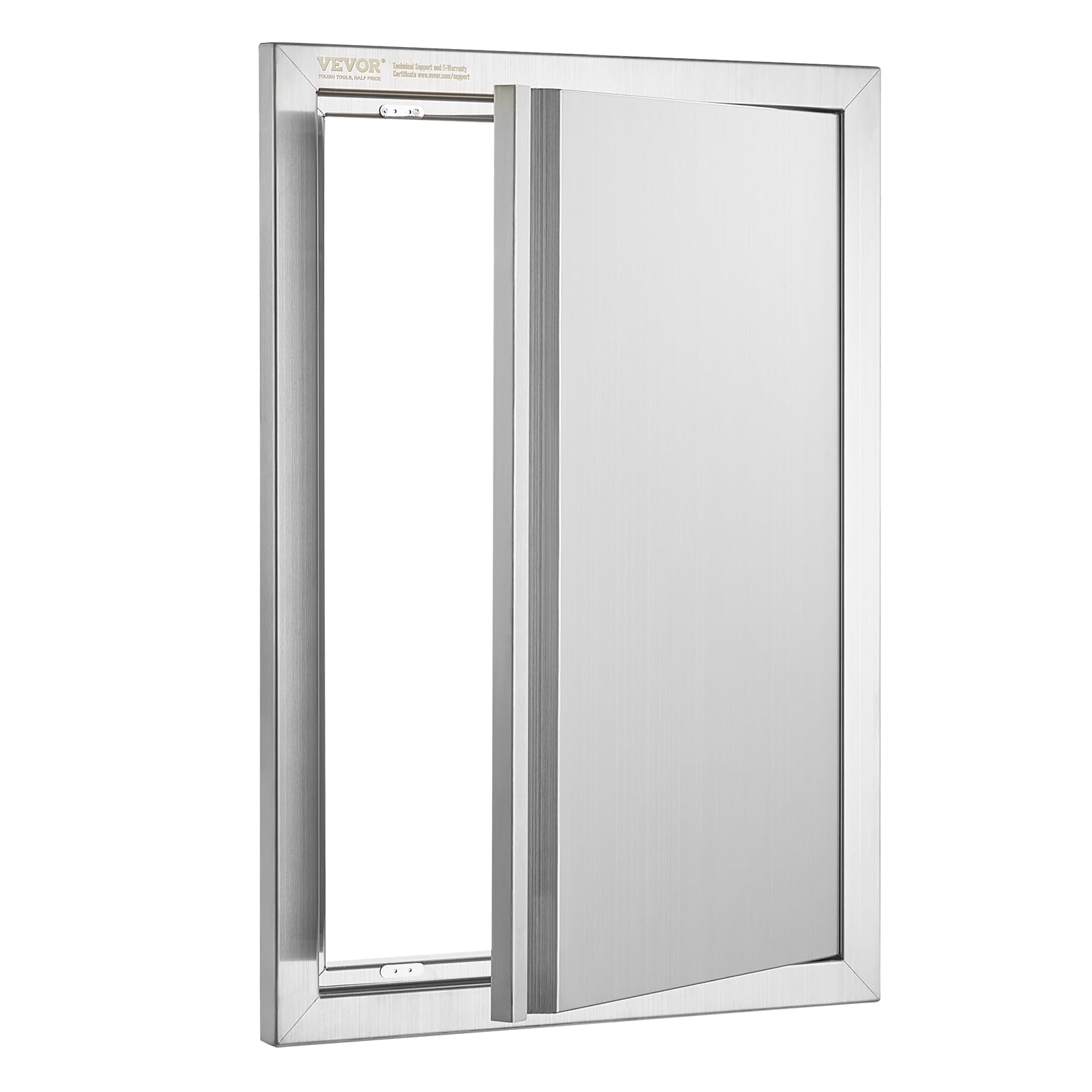 VEVOR outdoor kitchen upgrade: flush-mount door for a seamless barbecue island