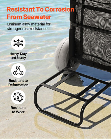 VEVOR Adjustable-height handle suits users of different heights comfortably.