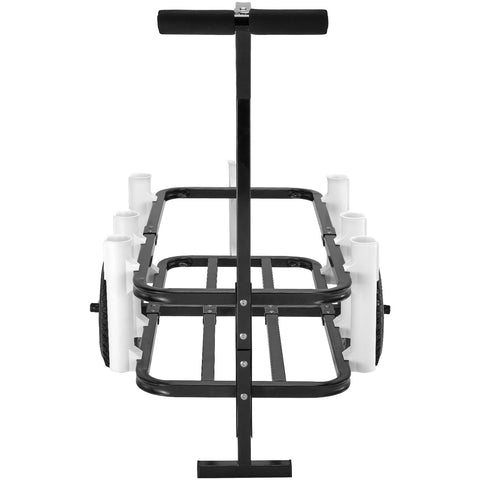 VEVOR cart doubles as a sturdy beach picnic trolley for gear and grub.