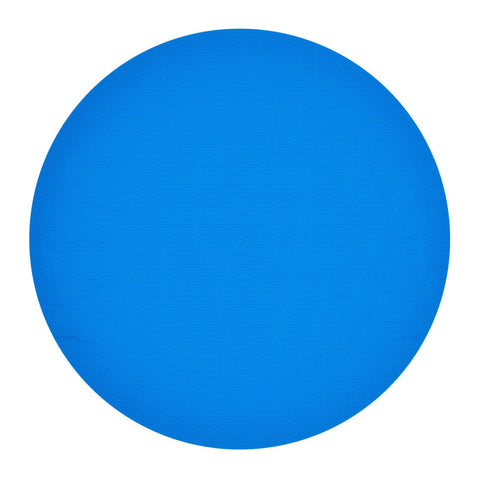 VEVOR blue pool cover blends with pool decor and saves energy.