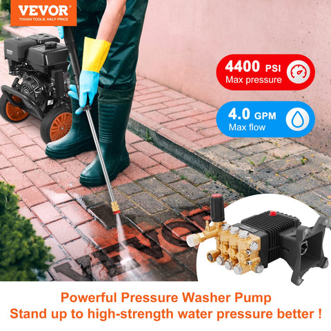 VEVOR brass one-piece pump head for durable sealing