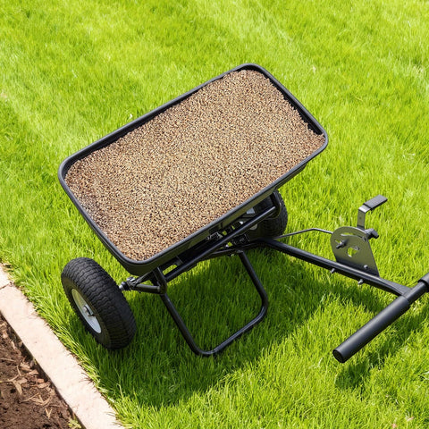 VEVOR spreader ships pre-assembled for quick setup