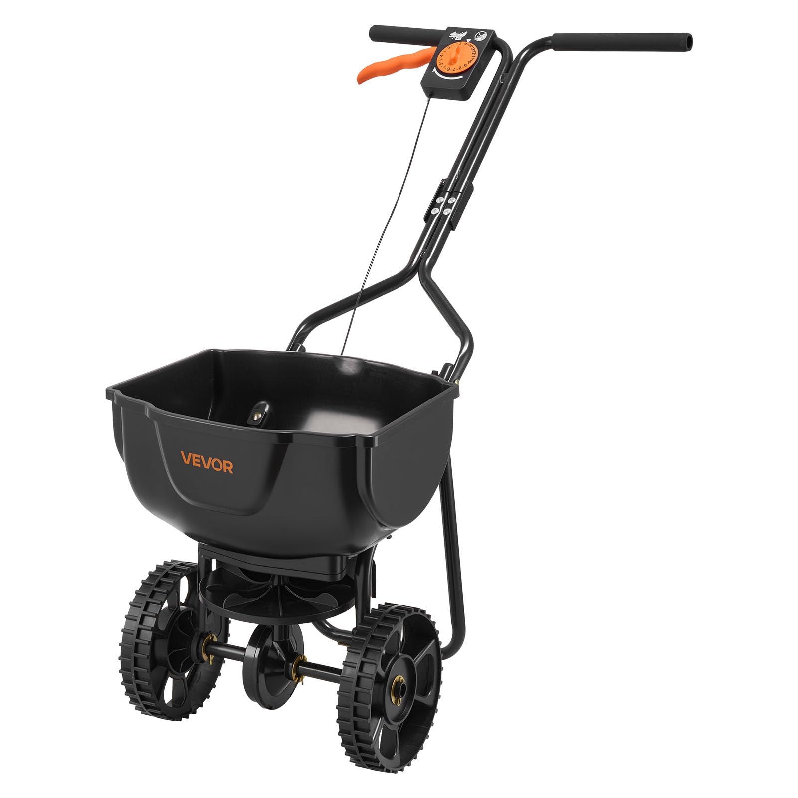 VEVOR Broadcast Spreader ideal for small lawns and home gardens.