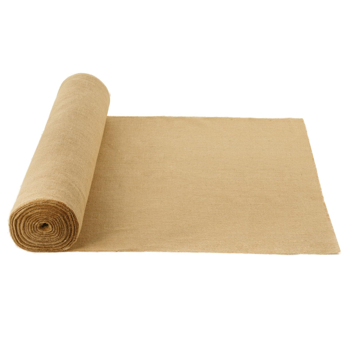 VEVOR burlap roll 40x75ft full spool for rustic decor and garden projects.