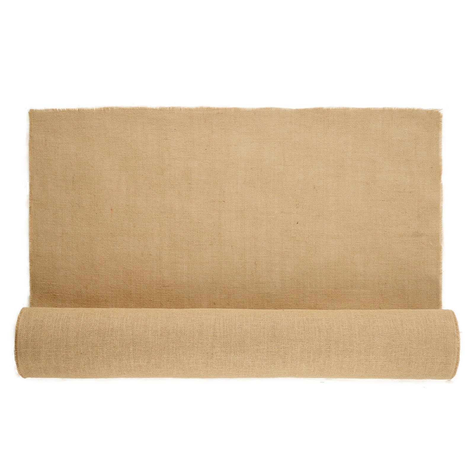VEVOR burlap roll storage and kitchen decor with rustic look.