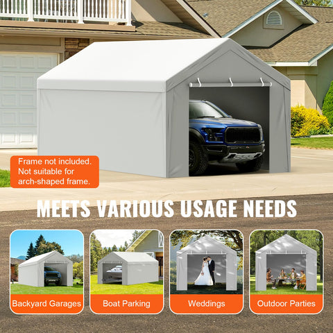 VEVOR UV-protected fabric resists sun damage during long use.