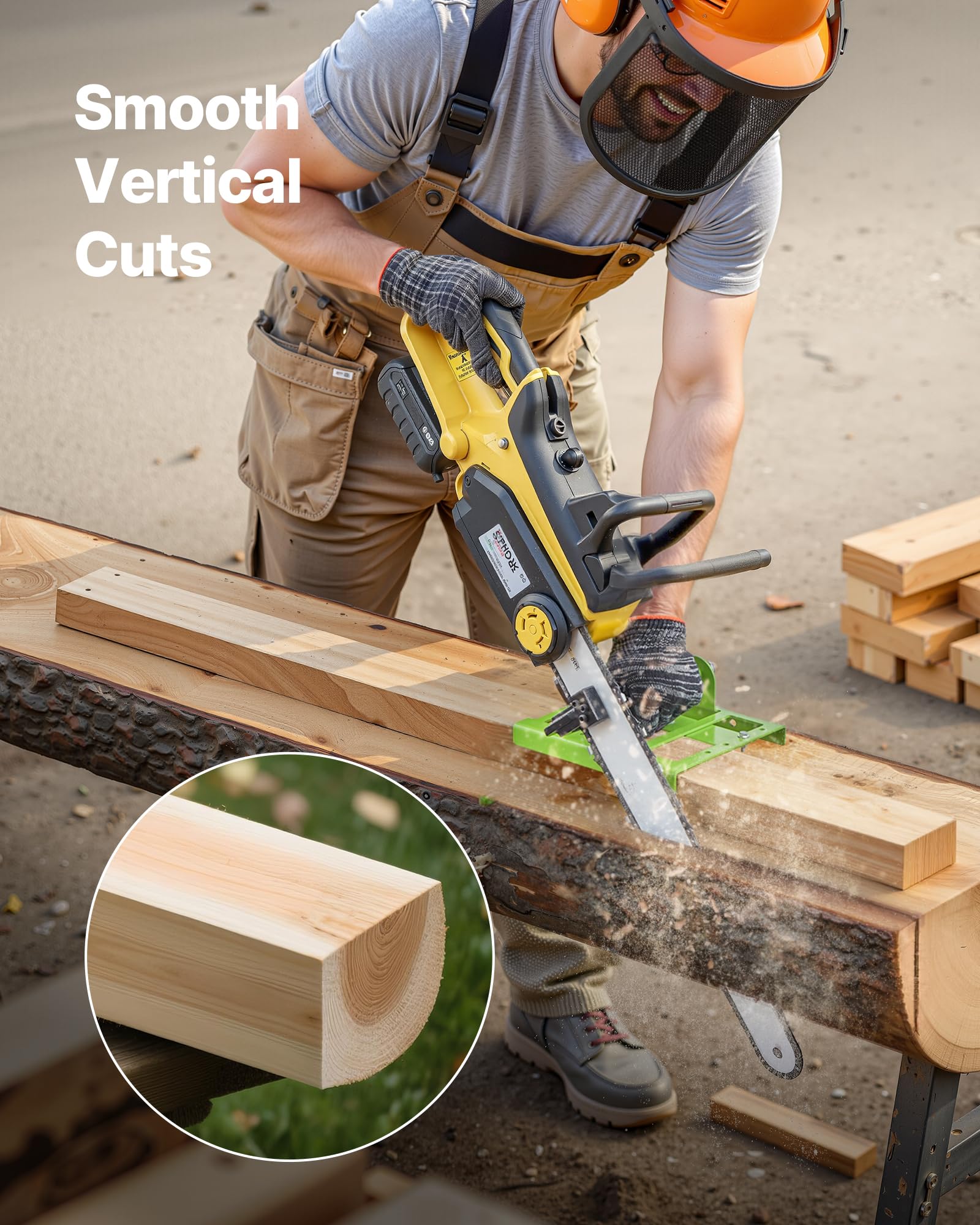 VEVOR cast iron sawmill tool delivers durable, stable milling performance.