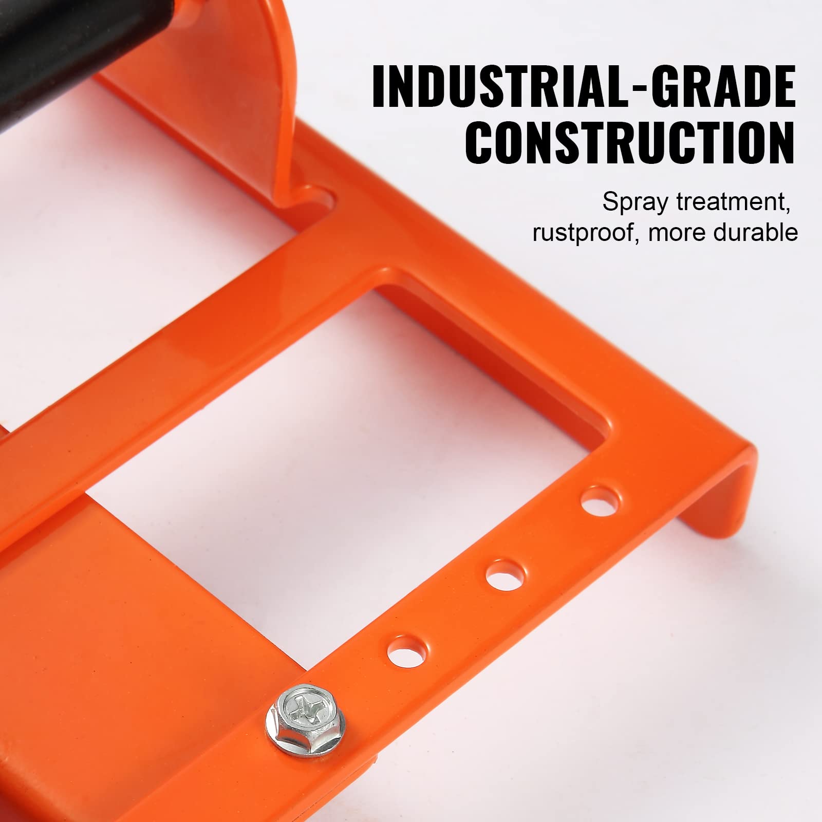 VEVOR Chainsaw Mill adjustable spacing enables versatile cutting thickness.