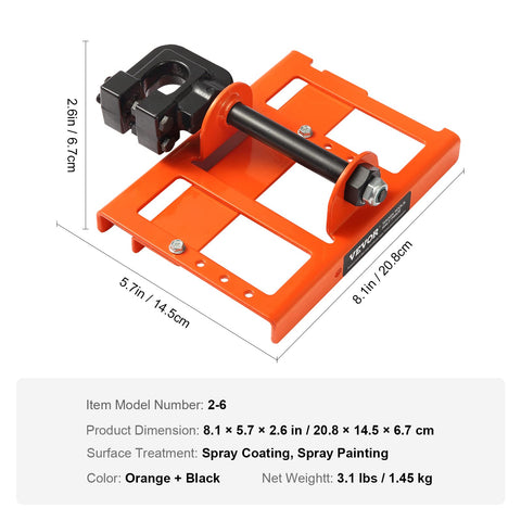 VEVOR Chainsaw Mill enables cedar, walnut, and oak to become quality slabs.