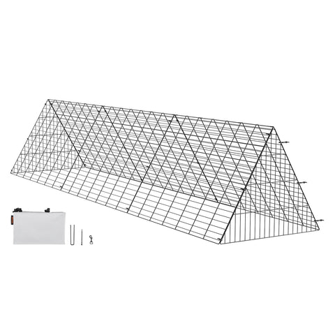 VEVOR chicken tunnel enclosure wide-area protection for free-range poultry