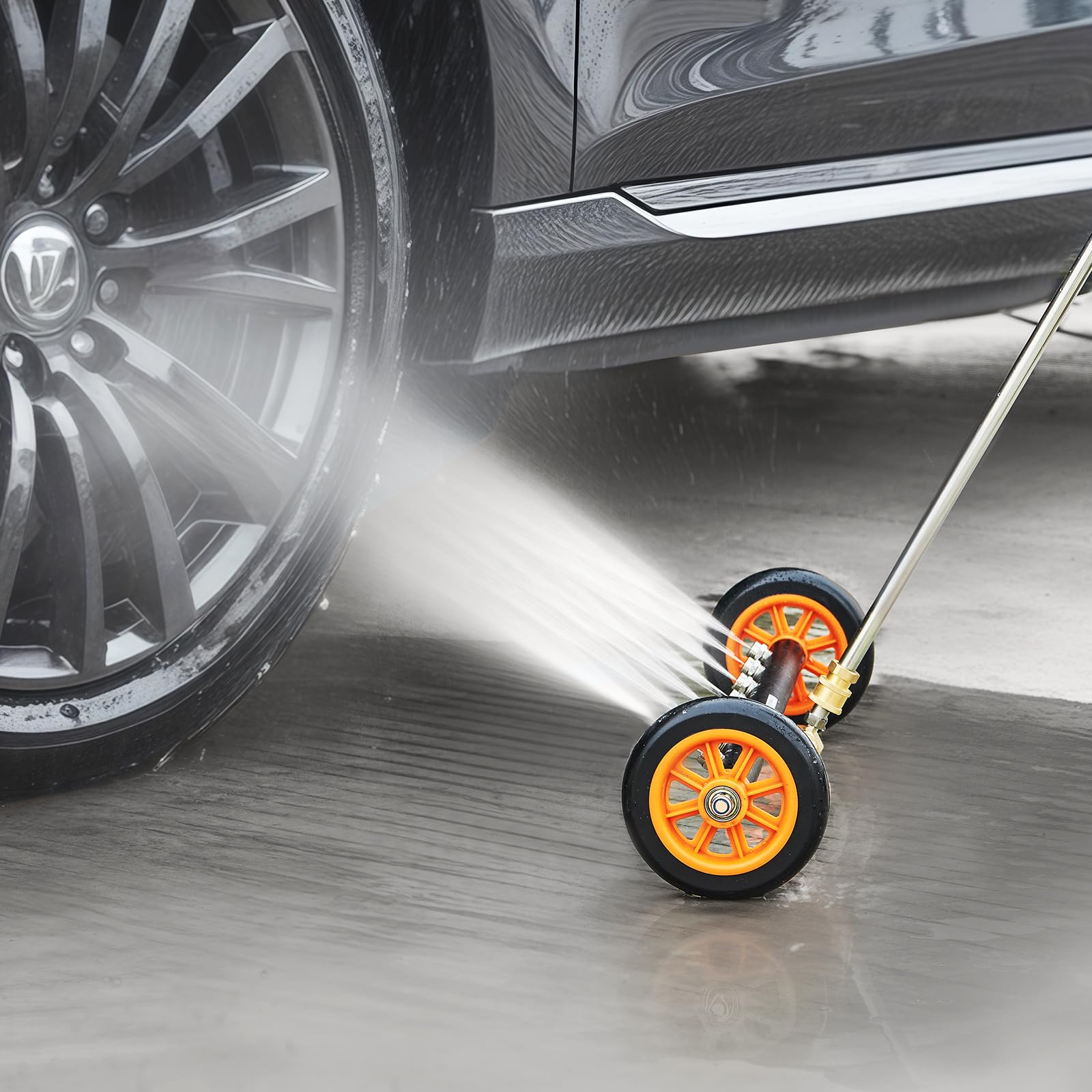 VEVOR cleaning gloves included for better grip
