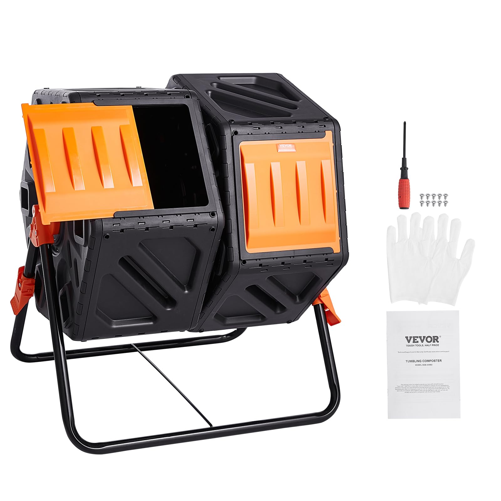 VEVOR assembly kit includes gloves and tools for quick setup.