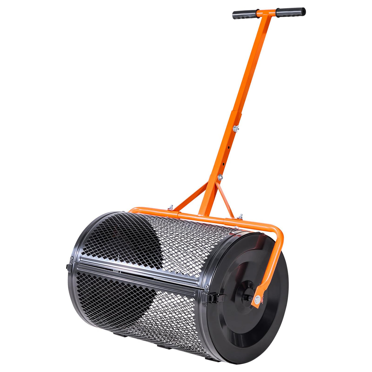 VEVOR compost spreader in full view for efficient lawn care
