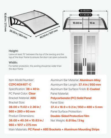 VEVOR concrete-wall mounting screws provide reliable support for concrete walls.