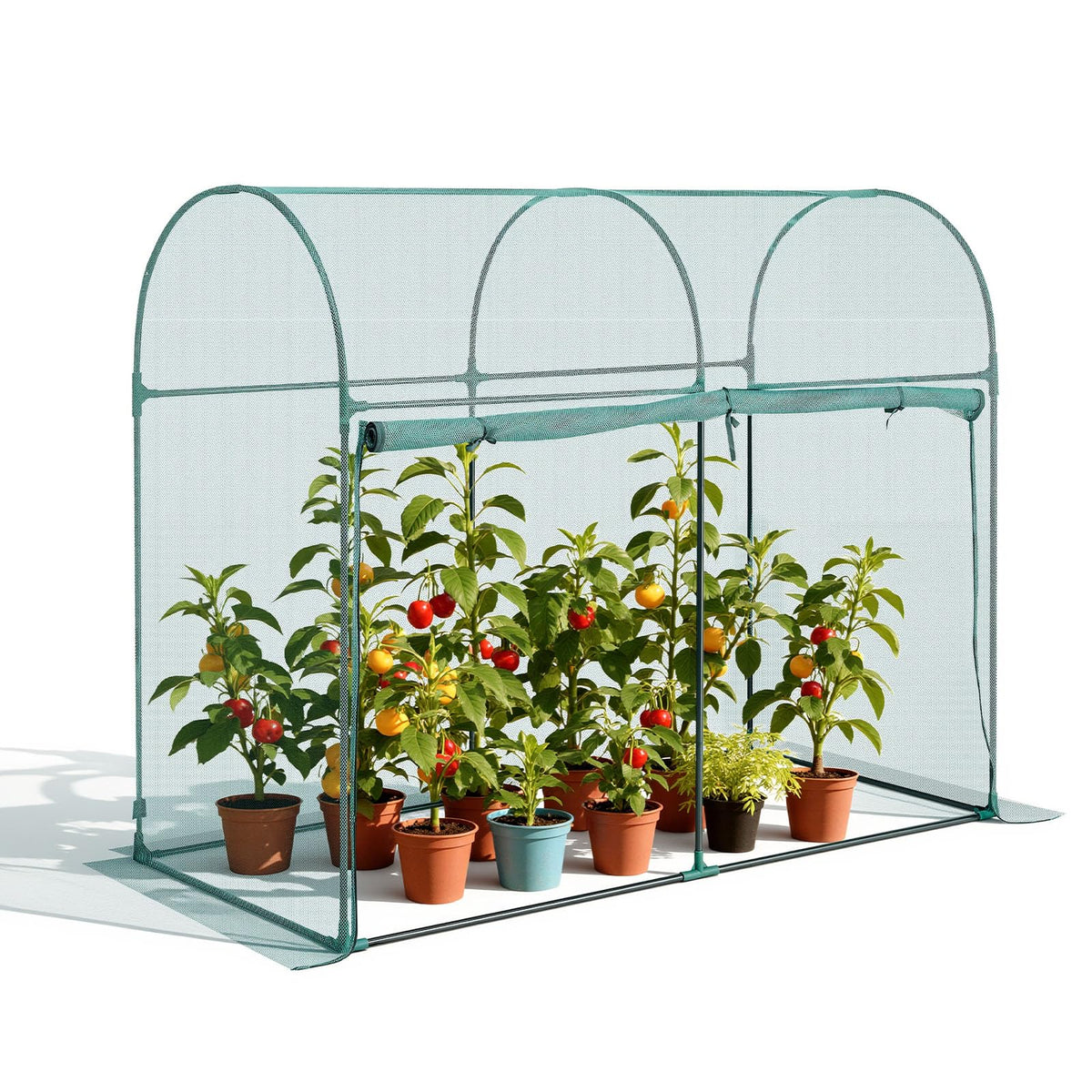 VEVOR Crop Cage exterior view showing tall frame and ample space.
