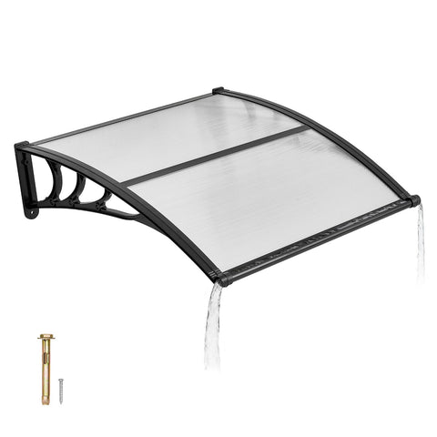 VEVOR door entrance awning with drainage keeps entry clean and dry.