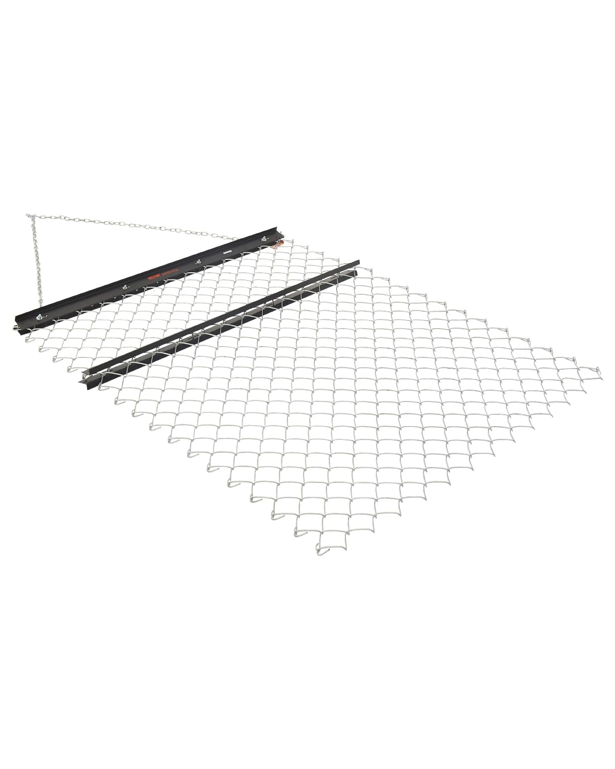 VEVOR drag harrow 4x5ft frame shows sturdy build for reliable field leveling and driveway prep