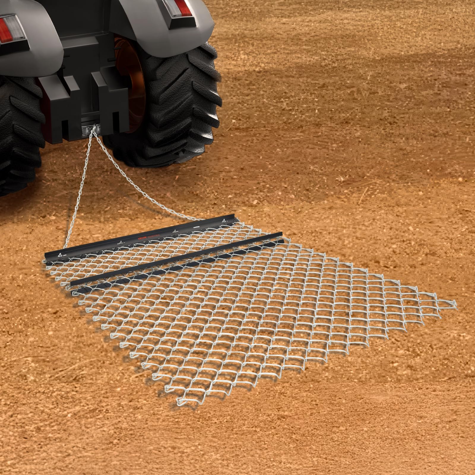 Durable paint finish on VEVOR drag harrow resists elements for longer life