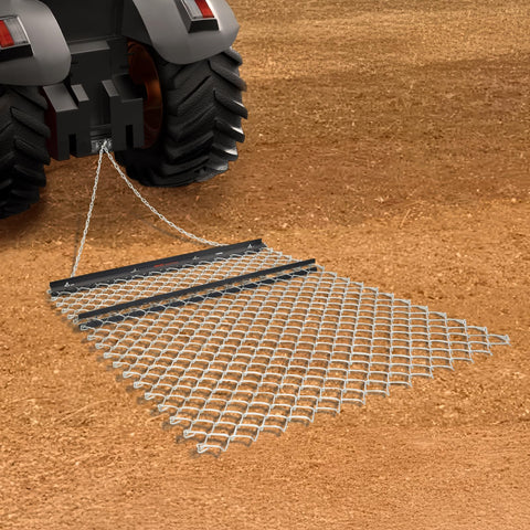 Durable paint finish on VEVOR drag harrow resists elements for longer life