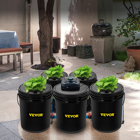 VEVOR DWC air bubbles infusing roots for better nutrition delivery