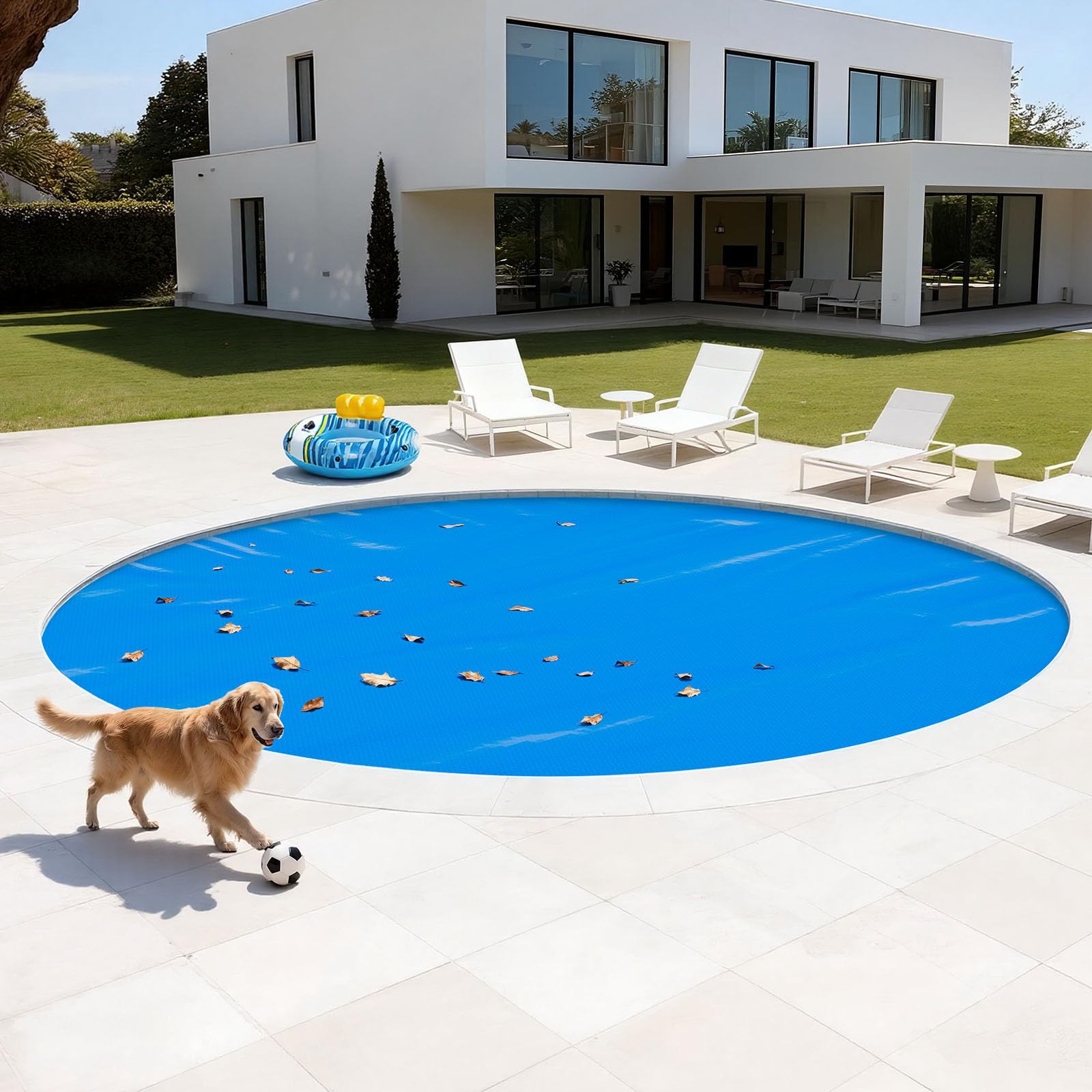 VEVOR easy-trim-fit helps customize coverage for irregular shapes.