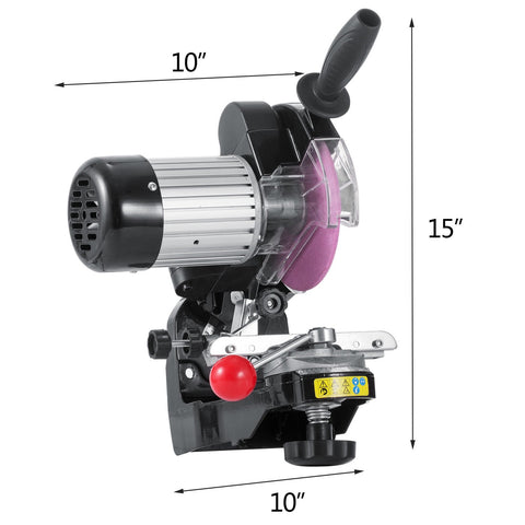 VEVOR 3000 RPM motor delivers efficient sharpening with reduced burn risk