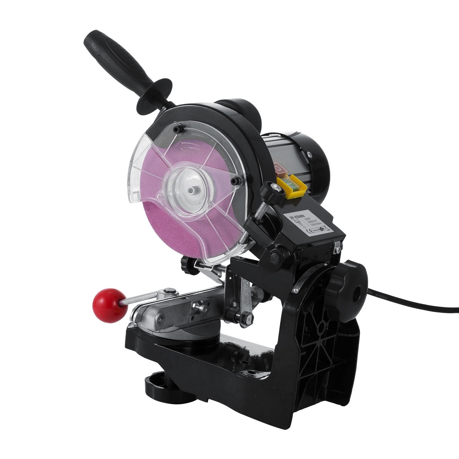 VEVOR tilting vise and grinding wheels ensure accurate angles for semi-chisel and chisel cutters
