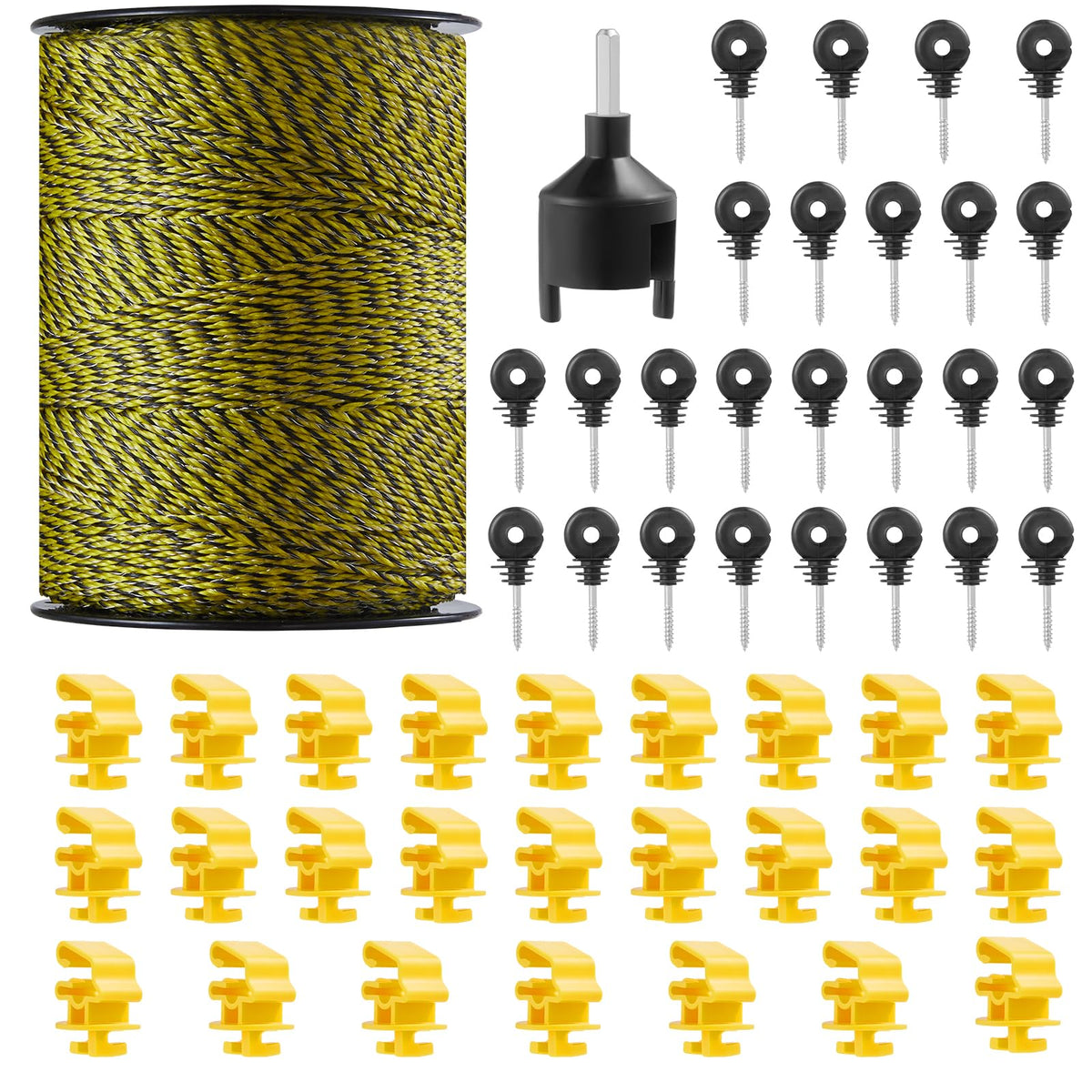 VEVOR electric fence wire 1640ft ready for rugged livestock fencing