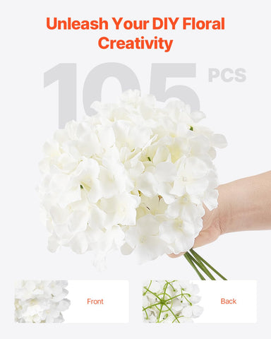 VEVOR fade-resistant silk blooms stay vibrant without daily care.