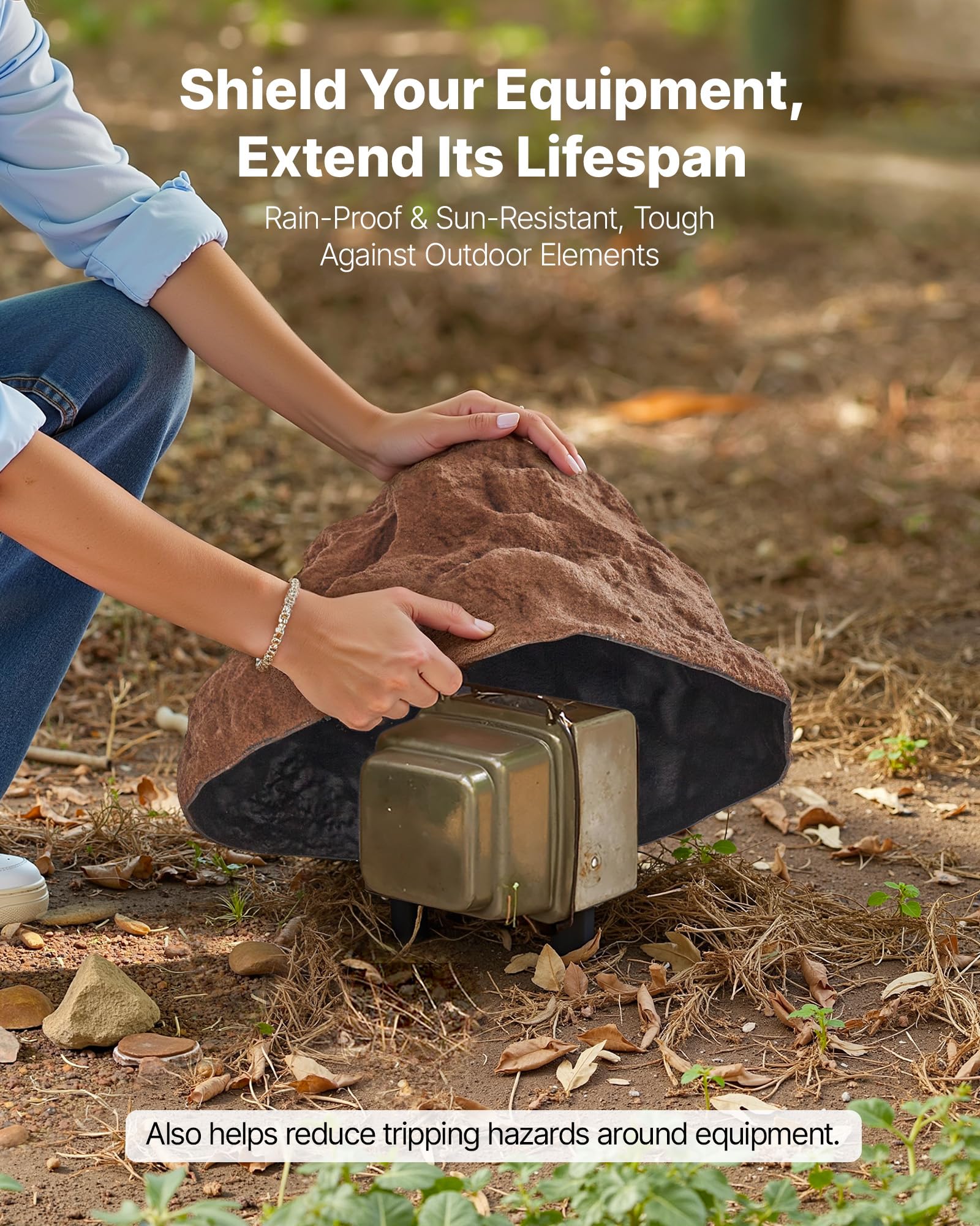 VEVOR lightweight hollow design makes handling easy