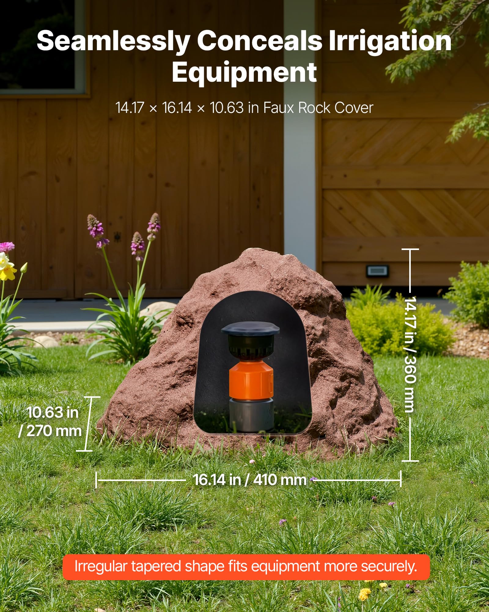 VEVOR rock cover small size fits 14x16x10-63 inch facilities