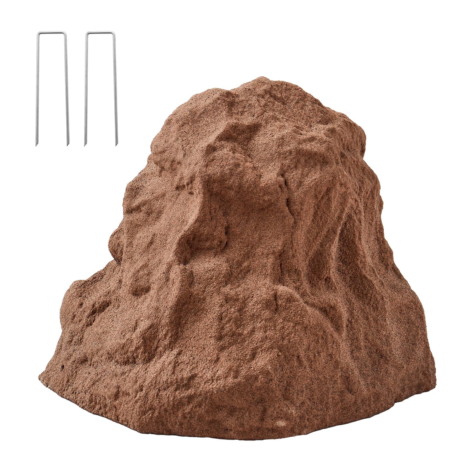 VEVOR faux rock cover complements yards, gardens, and pool areas