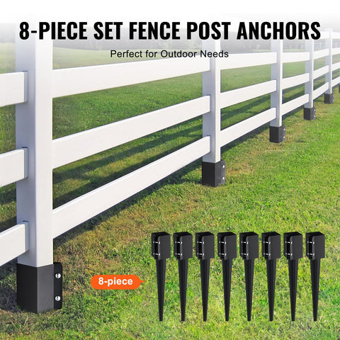 24-inch height anchor ready for ground installation