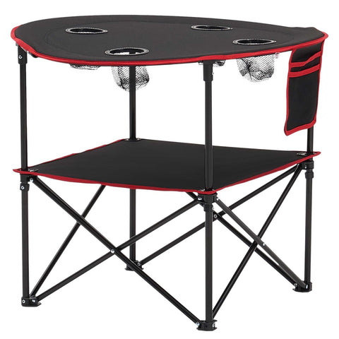 VEVOR folding camping table 600D fabric durability for outdoor use