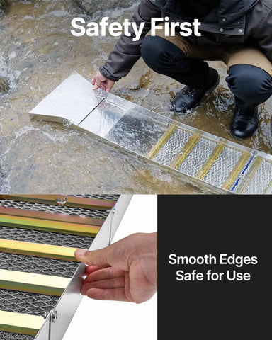 VEVOR rust-proof aluminum box endures harsh environments during prospecting.