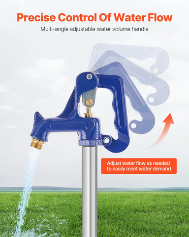 VEVOR frost-proof hydrant adjustable handle for precise flow