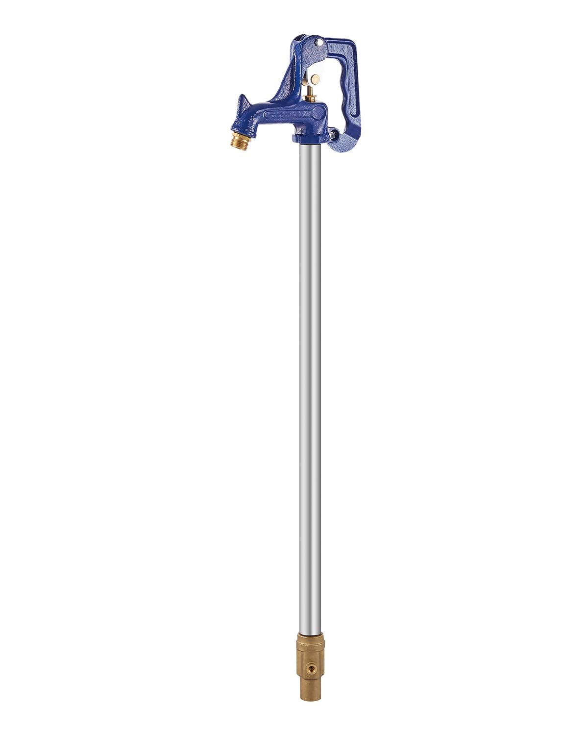 VEVOR frost-proof yard hydrant front view, rugged outdoor faucet for durability