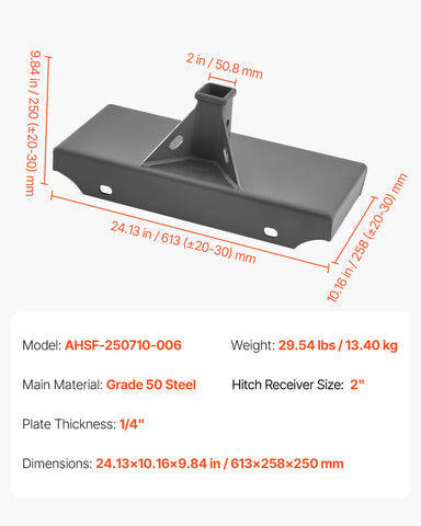 VEVOR fully welded construction ensures stable, reliable operation.