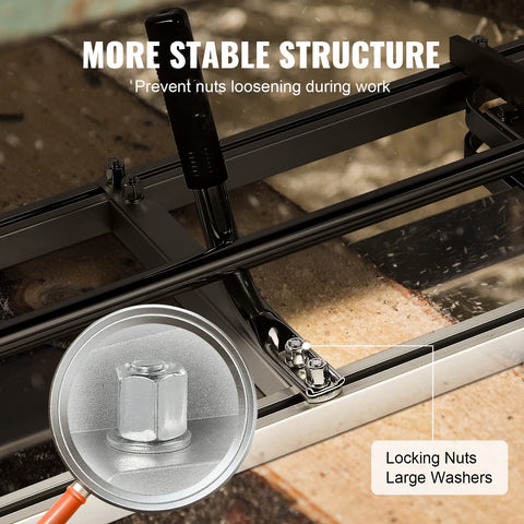 VEVOR Galvanized steel frame resists rust for outdoor use