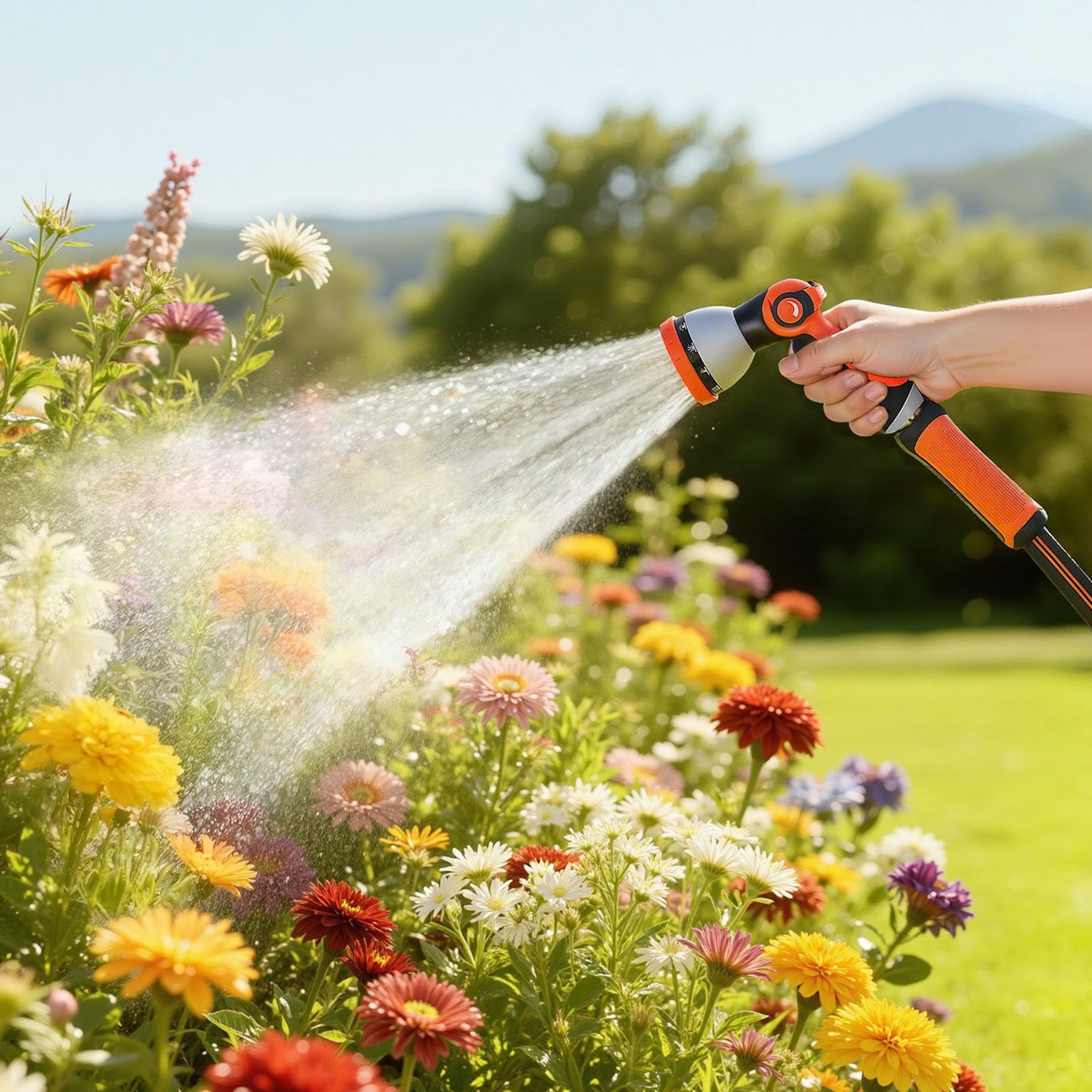 VEVOR garden hose lightweight at 21.6 pounds for easy handling