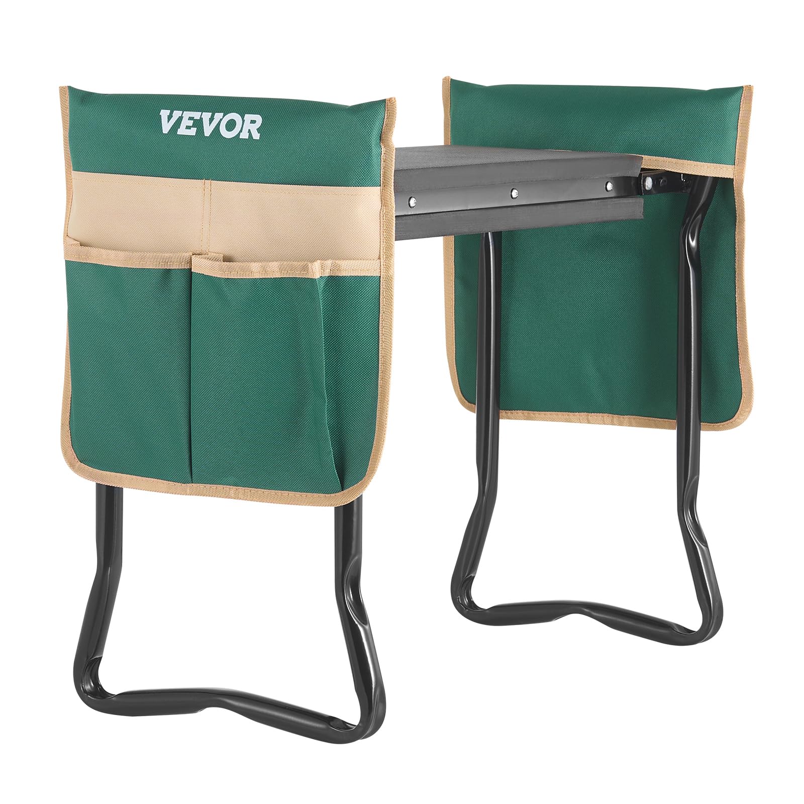 VEVOR garden kneeler folded for compact storage and easy transport.