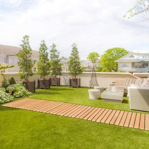 VEVOR versatile walkway for gardens, patios, beaches and events.