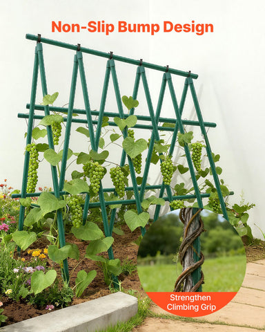 VEVOR set of 10 stakes is perfect for backyards and balconies.